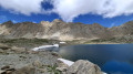 Neuf Couleurs-See unterhalb des Brec de Chambeyron Lac des Neuf Couleurs sous le Brec de chambeyron