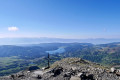 Lac des Bouillouses et à droite tous les estany des Bouillouses.