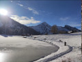 Col de la Golèse et le Lac des Mines d'Or depuis l'Erigné