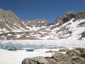 Lac des Neuf Couleurs sous le Brec de chambeyron