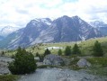 Lac des Sarrailles sous la Cime de la Charvie et sous le Lasseron