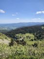 Lac du Forlet vu du haut