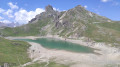 Lac du Grand Ban un peu ass&eacute;ch&eacute; en juillet