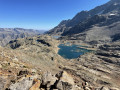 Lac du Milieu et Lac de la Fare en fond
