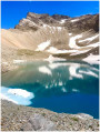 Le Mont Pelat et le Lac d'Allos