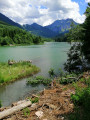 Lac du Vallon et Roc d'Enfer