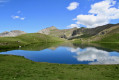 Lac Verdet à proximité du Col de la Bonette