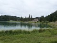 Le Lac Genin à partir d'Oyonnax