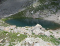 Les Lacs du Mont Clapier depuis le refuge de Nice