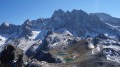 Lacs Supérieurs de Marinet sous l'Aiguille de Chambeyron et l'Aiguille de Chillol