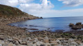 Lamorna pebble beach