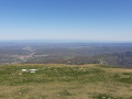 Lavelanet et le Pog de Montségur à droite