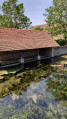 Lavoir a plancher mobile