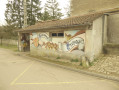 Lavoir décoré