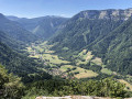 Vue sur la vallée d'Usillon