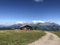 Les Aravis vues du Bonnet Blanc