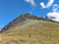 Le bonnet blanc, vue du col de cte belle