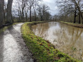 Le Canal d'Ille et Rance en amont de Betton en hiver