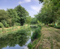 Le canal en arrivant sur Plaimpied