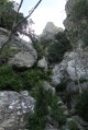 Le caroux apparait au dessus du ravin Le caroux apparait au dessus du ravin