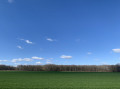 Vue sur la Vallée de Chevreuse du belvédère du Château de la Madeleine