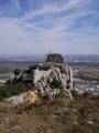 Le Château de Crussol et ses crêtes