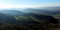 La reculée de Nacra, la Côte d'Arbois et le Fort Woirol