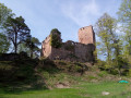 Château du Landsberg par Truttenhausen depuis Barr