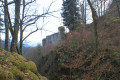 Le château vue du sentier