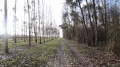 Le chemin près de l'arrivée