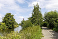 Le chemin de Halage et la Lys