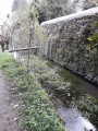 Le chemin longe le Ru