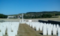 Le cimetière militaire britannique de Courmas. Le cimetière militaire britannique de Courmas.