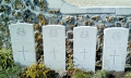 Le cimetière militaire britannique de Courmas.