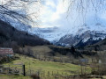 Pic de Pimené en hivernale depuis Gavarnie