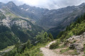 Le cirque, vue de la descente vers Gavarnie