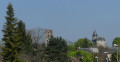 Le clocher de l'Église Saint-Denis et la Tour Anne Boleyn à Briis-sous-Forges