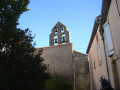 Le clocher de Mireval-Lauragais. Le clocher de Mireval-Lauragais.