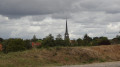 Le clocher de Pierrefitte-es-Bois en vue