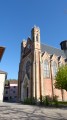 Le clocher et le portail de la basilique
