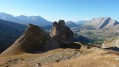 Le col et la crête d'Âne Le col et la crête d'Âne