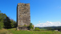 Le sentier de crête du donjon de Montferrand
