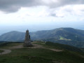 Le Grand Ballon. Monument des Diables Bleus.