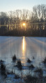 Le Grand Etang en hiver