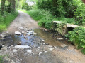 Le gué sur le ruisseau du Berliquet