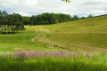 Les jardins des déversoirs du Lac du Bourdon