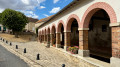 The pretty wash house at Ozouer-le-Voulgis (exterior)