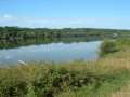 le lac à son début