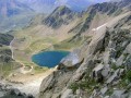 Le lac d'Oncet vu depuis le pic