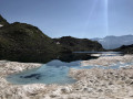 Lac et Croix de Belledonne depuis Allemont